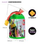 Gaoneng GNB 1400mAh 22.2V 6S 120C Lipo Battery - XT60