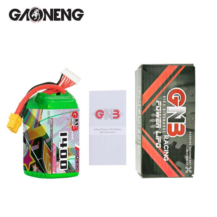 Gaoneng GNB 1400mAh 22.2V 6S 120C Lipo Battery - XT60 - Image 4