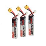 3-Pack Pyrodrone Hyperjuice 550mAh 7.4V 2S 100C Lipo Battery - XT30