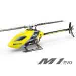 OMPHobby M1 EVO BNF (OMP Protocol) 3D Flybarless Dual Brushless Motor Direct-Drive RC Helicopter - YELLOW