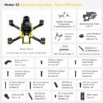 SpeedyBee Master 3X Modular BNF HD FPV Drone (Aluminum Head) - Choose Receiver Type - Image 7