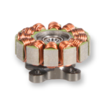 RCINPOWER GTS V3 1804 2450KV Brushless FPV Drone Motor - Gun Metal/Gold - Image 4