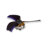 RCINPOWER GTS V3 1804 2450KV Brushless FPV Drone Motor - Gun Metal/Gold - Image 2