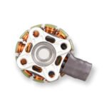 RCINPOWER GTS V4 2207 1600KV Brushless FPV Drone Motor - Black/Gold - Image 4