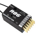 Radiomaster R86 V2 6CH Frsky D8/D16 and Futaba SFHSS Compatible PWM Receiver