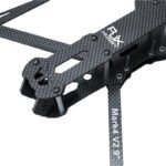 RJX Mark4 V2 9inch 387mm Carbon Fiber Plain Matte Frame Kit - Image 4