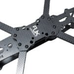 RJX Mark4 V2 9inch 387mm Carbon Fiber Plain Matte Frame Kit - Image 6