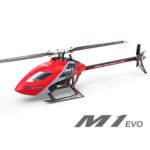 OMPHobby M1 EVO BNF (OMP Protocol) 3D Flybarless Dual Brushless Motor Direct-Drive RC Helicopter - RED