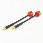 RUSHFPV Cherry Ultra Extended 5.8GHz SMA Antenna 2 Pack - RED - (RHCP or LHCP) - Image 3