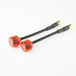 RUSHFPV Cherry Ultra Extended 5.8GHz SMA Antenna 2 Pack - RED - (RHCP or LHCP)