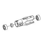 Goosky RS4 Helicopter Main Blade Grip Set - Image 2