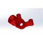 DJI O4 Pro Dual Antenna Stubby Mount Black - Choose Standoff Width