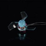 RCINPOWER GTS V3 1003 10000KV Brushless FPV Drone Motor - Teal Blue & Pink - Image 2