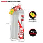 Gaoneng GNB 5200mAh 29.6V 8S 110C Long Range/Cinelifter Lipo Battery - XT90S
