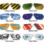 Lumenier AXII HD Patch Vanity Sticker Combo