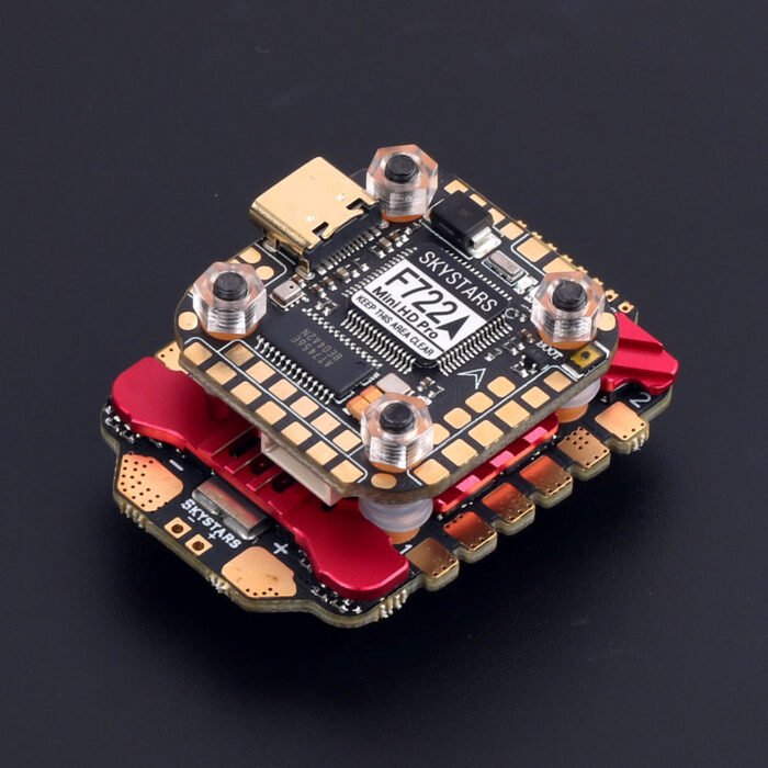Skystars F7 Mini HDPro Flight Controller and KM55A 55A AM32 32bit ESC Stack - 20x20mm - Image 3