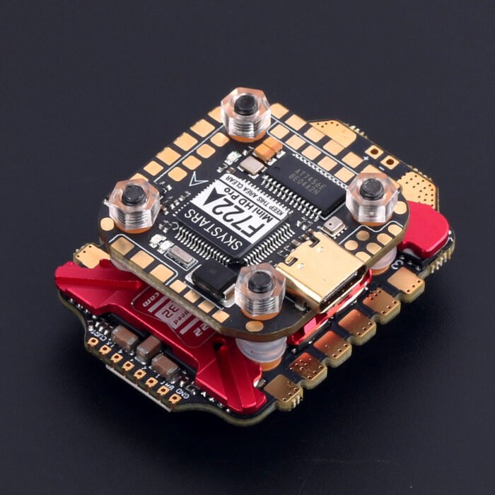 Skystars F7 Mini HDPro Flight Controller and KM55A 55A AM32 32bit ESC Stack - 20x20mm - Image 4