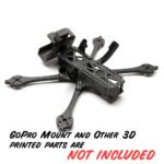 Shen Drones Ichabod Jr 2.0 FPV Frame Kit - Carbon and Hardware Only - Image 2