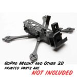 Shen Drones Ichabod Jr 2.0 FPV Frame Kit - Carbon and Hardware Only - Image 3