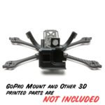 Shen Drones Ichabod Jr 2.0 FPV Frame Kit - Carbon and Hardware Only - Image 4