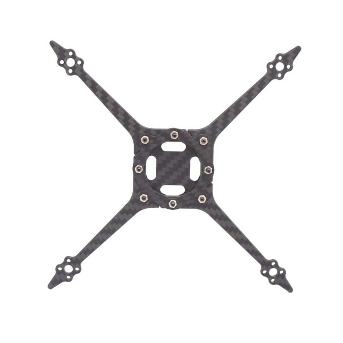 TUNERC 3.5″ Carbon Fiber Frame (Separate Arms) FPV Frame Kit - Image 2