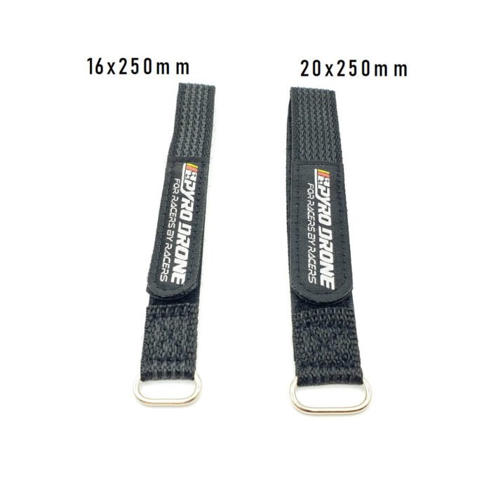 Pyrodrone Kevlar Battery Strap W/ Woven Rubber Grip & Metal Buckle - 250x16mm - Image 4