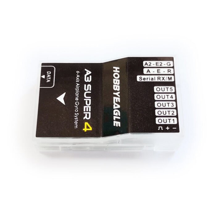 HobbyEagle A3 Super 4 Airplane Gyro Standard Edition with Programming Card - Image 4