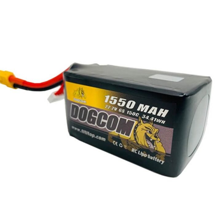 DOGCOM 1550mAh 4S 14.8V 150C UCELL series LiPo Battery - XT60 - Image 2