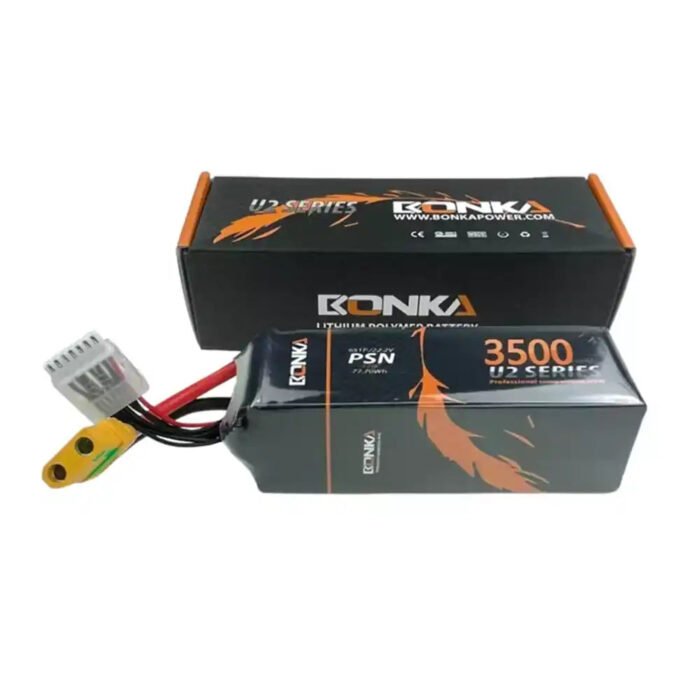 Bonka U2 Series 3500mAh 6S 22.2V 120C Long Range/Cinelifter Lipo Battery - XT90 - Image 2