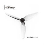 HQ Prop T3.5X2.5X3 Tri-Blade 3.5" 1.5mm T-Mount Prop Grey (2CW+2CCW) - Poly Carbonate