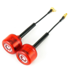 RUSHFPV Cherry 5.8GHz 90° MMCX Antenna 2 Pack  (RHCP or LHCP)