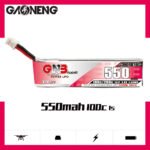 Gaoneng GNB 1S 550MAH 100C 3.8V HV Li-Po Battery for Whoop Micro - PH2.0 Cabled - Image 2