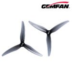 Gemfan Hurricane 4525 PC Tri-Blade 4.5" T-Mount 1.5mm Propeller (2CW+2CCW) - Choose Color