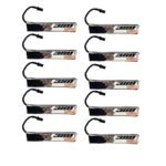 10 Pack Pyrodrone Hyperjuice 380mAh 3.8V 1S 60C HV - A30 Cabled