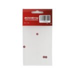 Goosky RS4 Helicopter 2mm M2 Red Finishing Washers - Image 2