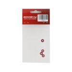 Goosky RS4 Helicopter 3mm M3 Red Finishing Washers - Image 2