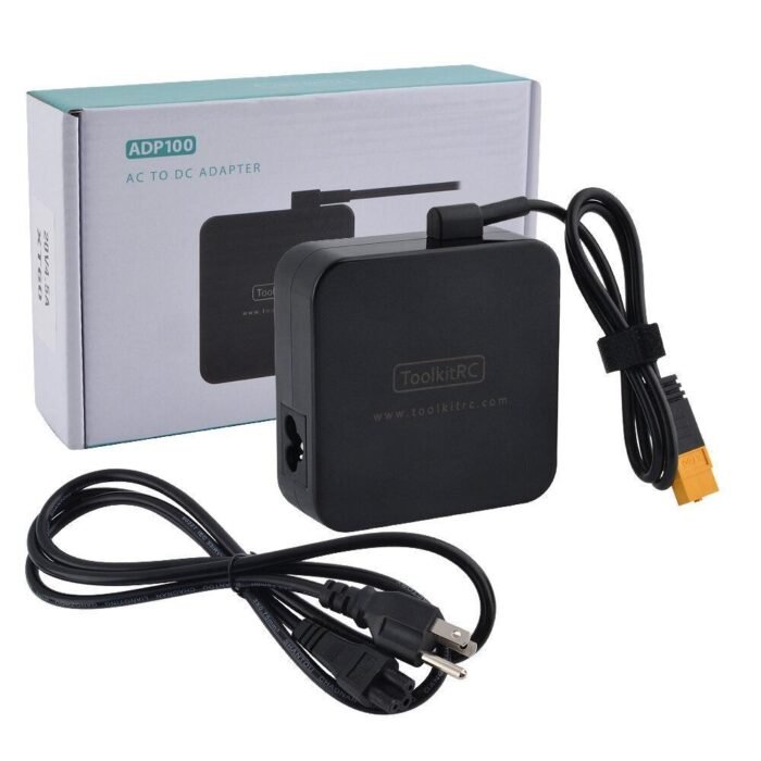 ToolkitRC ADP-100 100W Battery Charger Power Supply - XT60 - Image 2