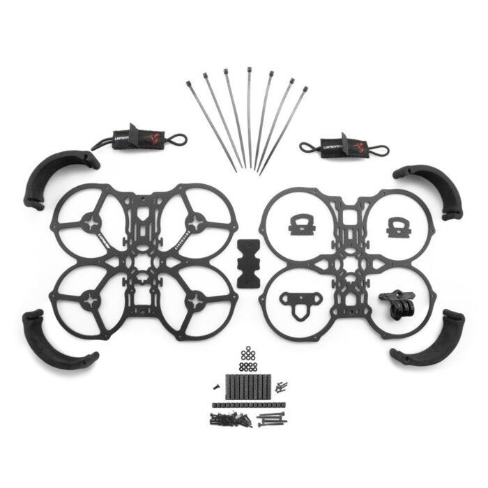 Lumenier QAV-PRO Micro Whoop 2.5" Cinequads Edition - Frame Kit - Image 8