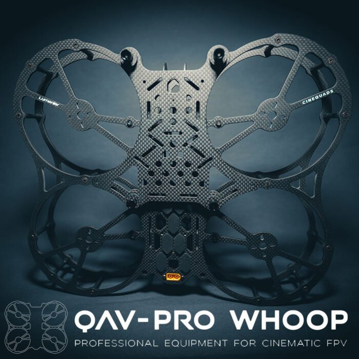 Lumenier QAV-PRO Whoop 5" Cinequads Edition - Frame Kit - Image 15