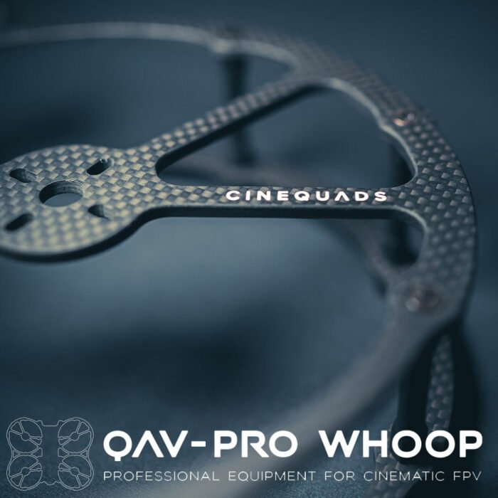 Lumenier QAV-PRO Whoop 5" Cinequads Edition - Frame Kit - Image 17