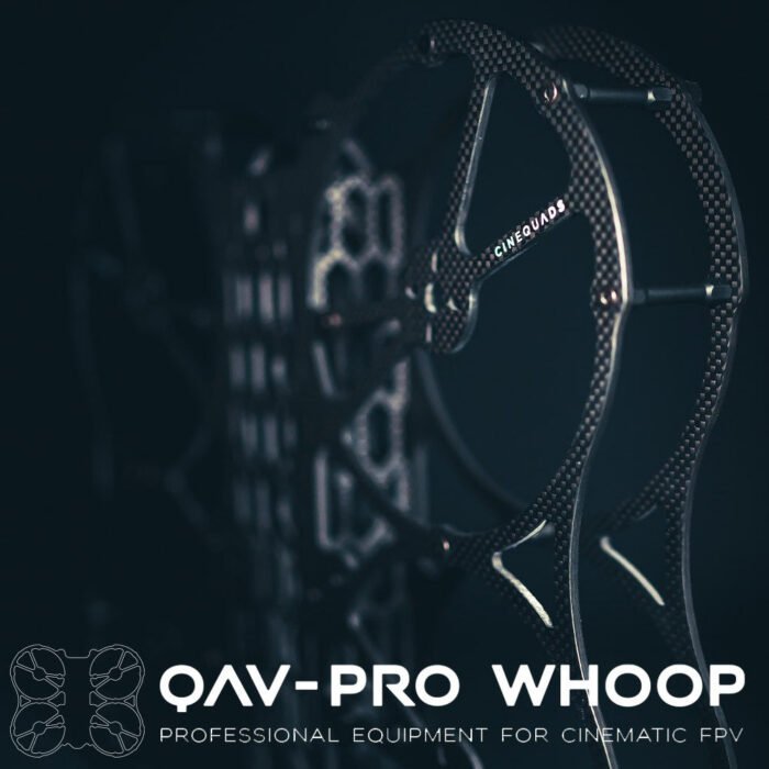 Lumenier QAV-PRO Whoop 5" Cinequads Edition - Frame Kit - Image 16