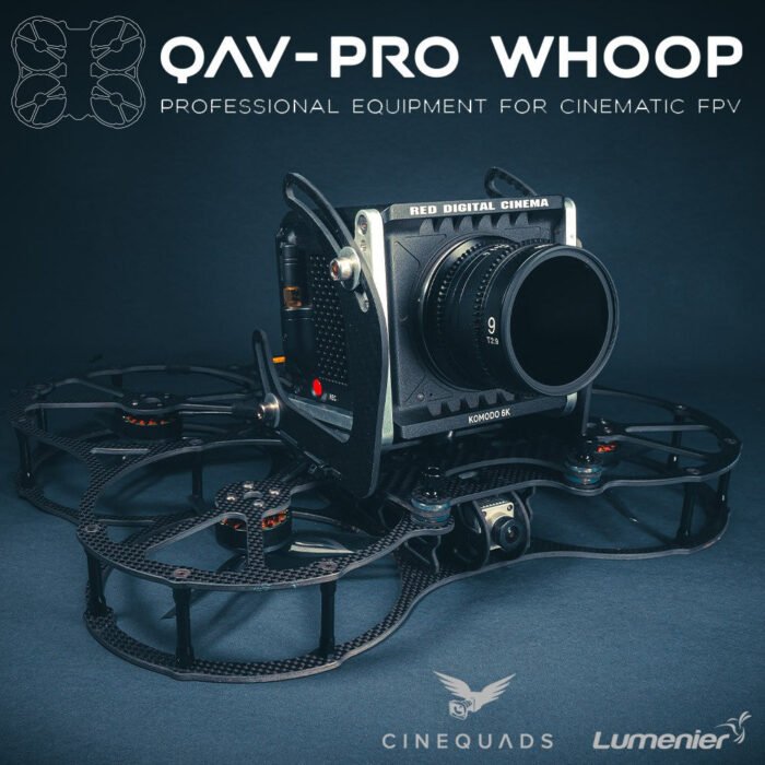 Lumenier QAV-PRO Whoop 5" Cinequads Edition - Frame Kit - Image 13