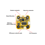 Pyrodrone F7 - MPU6000 Flight Controller W/Pit mode - 20*20mm - Image 3